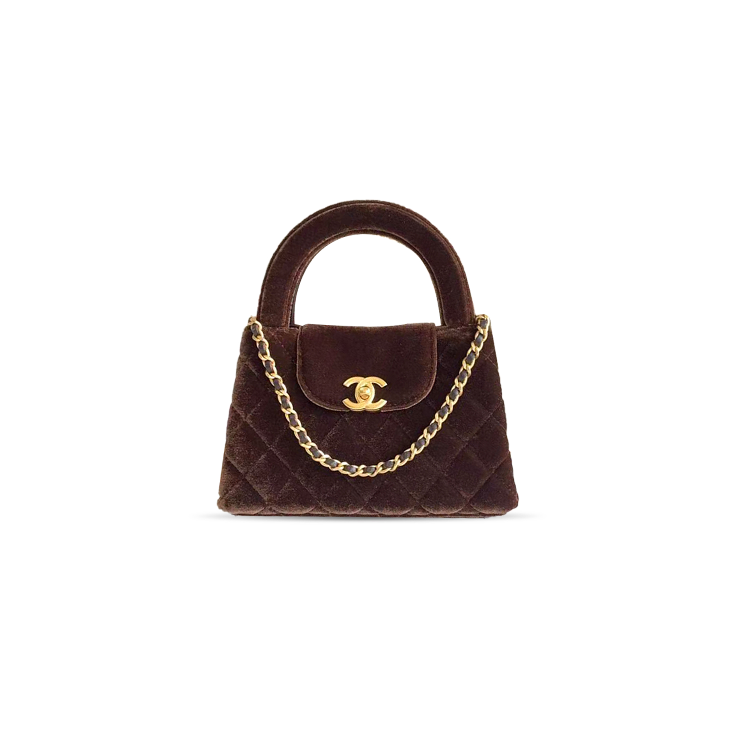 CHANEL MASTER MINI KELLY HANDLE BAG AS4416 (19*13*7cm)